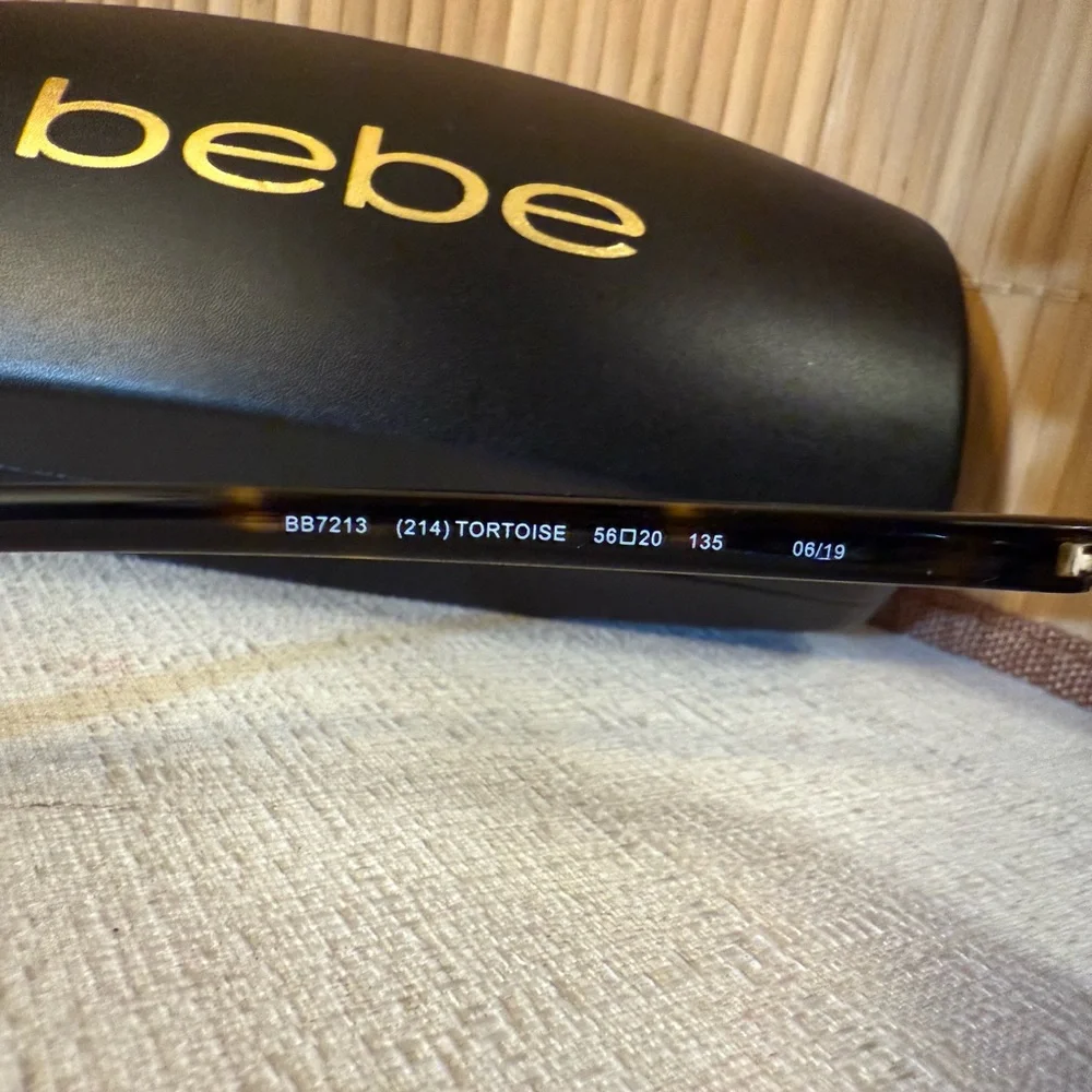 Bebe Tortoise Sunglasses BB7213 (214) with flaws